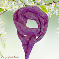 Quick Knit Circle Scarf - Neck Warmer Knitting Pattern