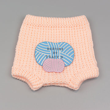 Gwen baby dress, pants & hat knitting pattern