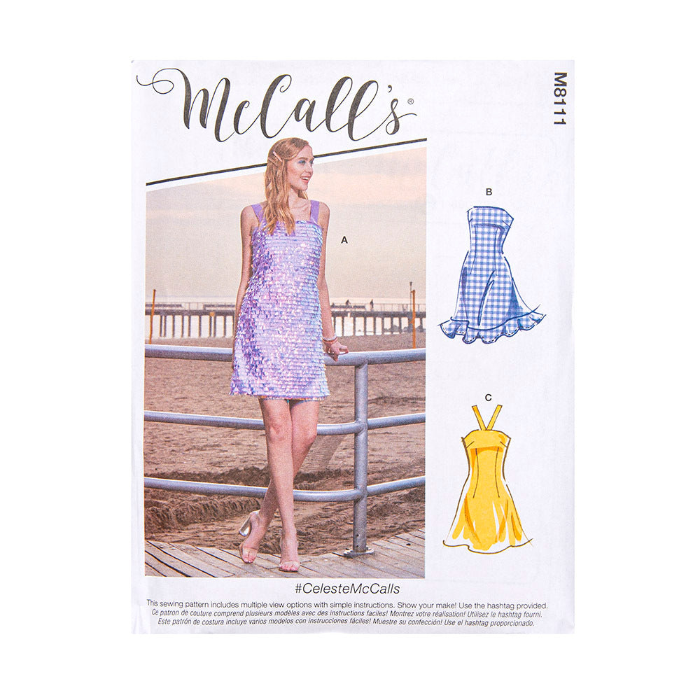 McCall's Misses' Dresses M8111 - Sewing Pattern
