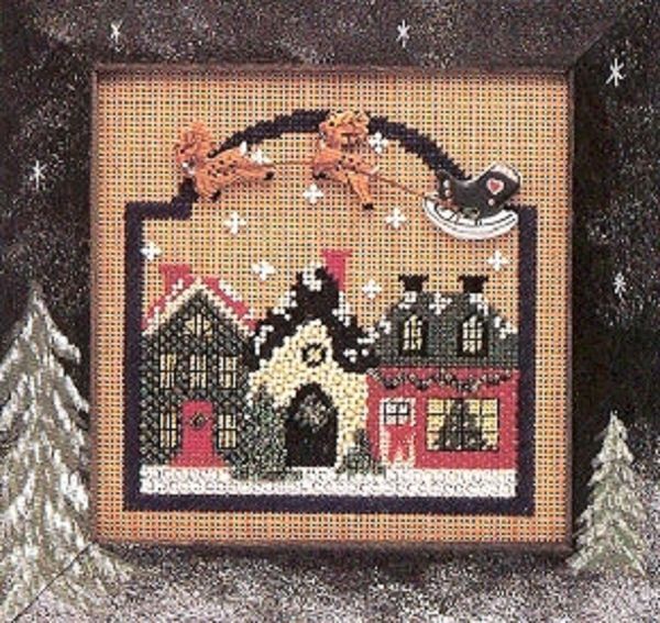 Mill Hill Christmas Village Beaded Cross Stitch Kit