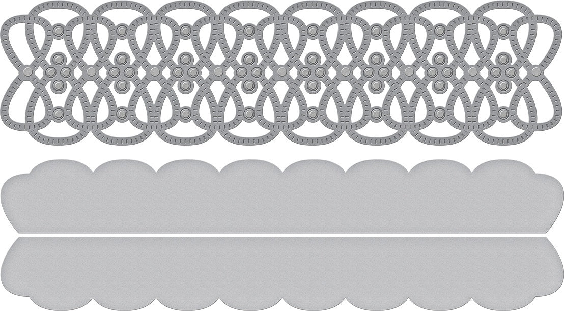Spellbinders Amazing Paper Grace Shapeabilities Dies - Infinity Link Border