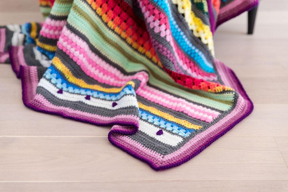 Rainbow Sampler Blanket