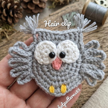 Owl Hair Clip English-US