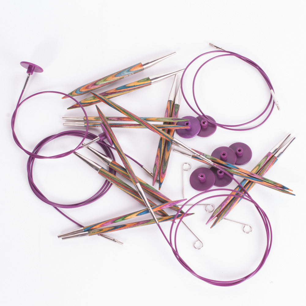 KnitPro Symfonie Interchangeable Needle Tips (Deluxe Set of 8)