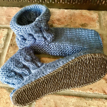 Women's Cable Slippers