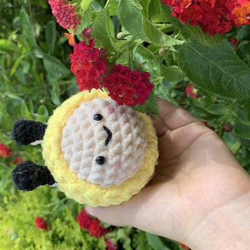 Sweet Baby Bee Plush Crochet Pattern