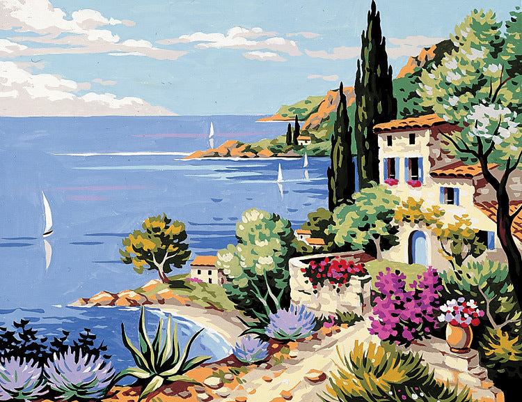 Royal Paris By The Sea Tapestry Canvas -