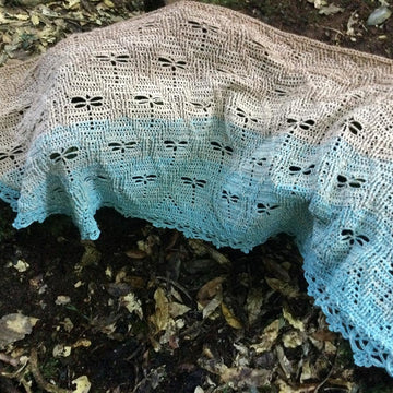 Rainforest Dragonflies Shawl
