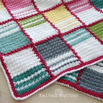 Patch Me a Line Blanket