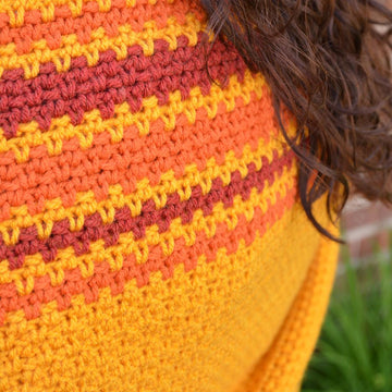 Fall Stripes Prayer Shawl