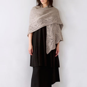 Ashley triangular shawl