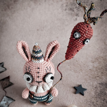 Creepy Bunny with Carrot