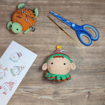 Santa & Elf Crochet Pattern Set