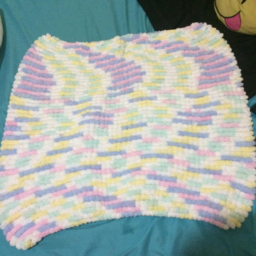 Rico Pom Pom Baby Blanket