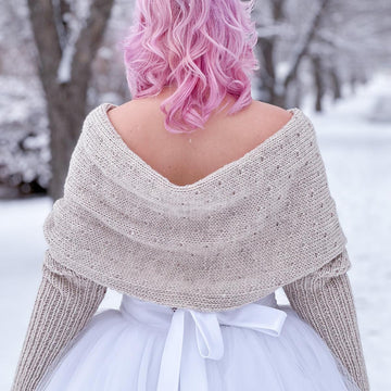 Snowfall Sweater Scarf