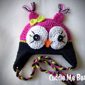 Owl Ear Flap Beanie