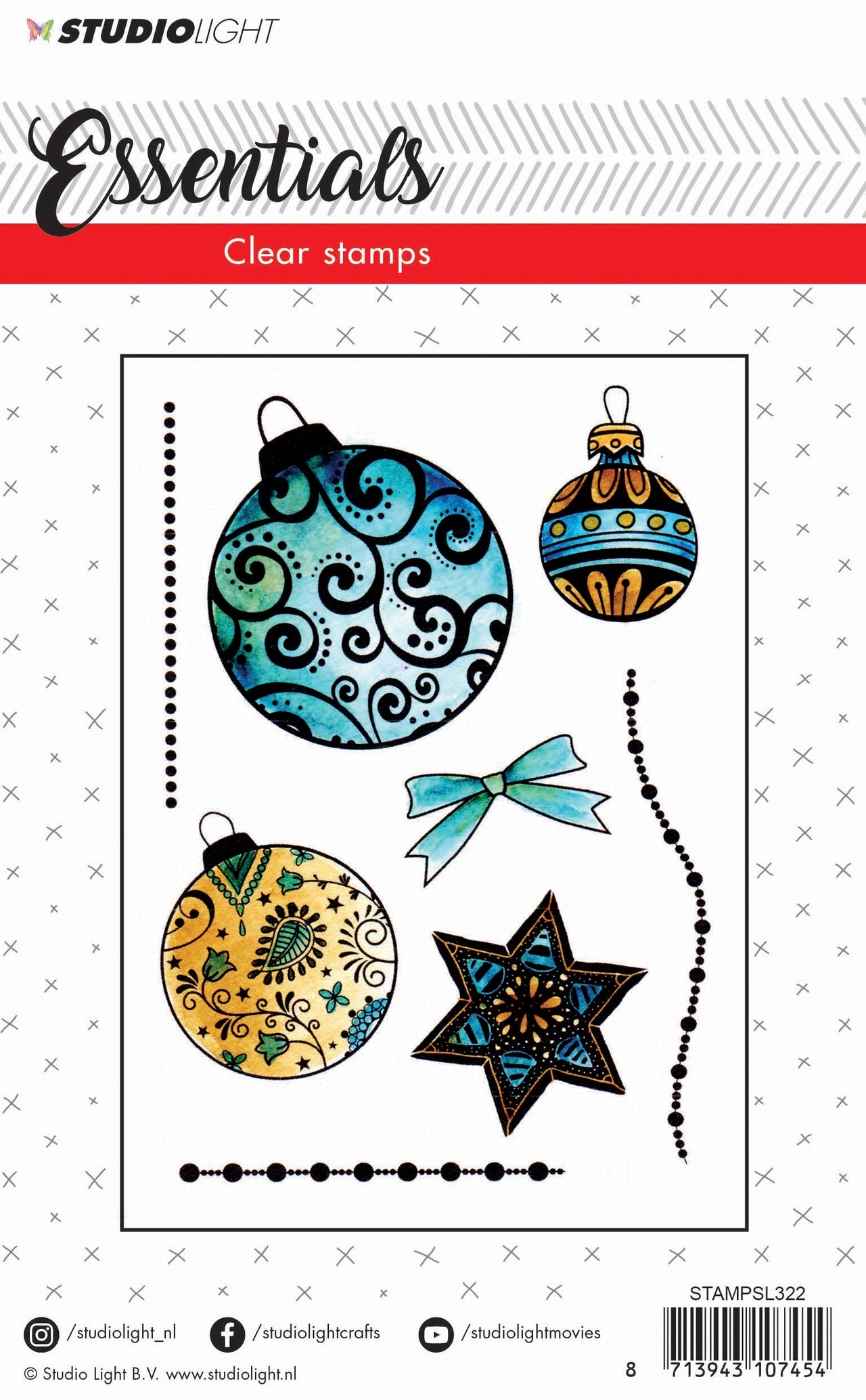 Studio Light Essentials A6 Stamps - 554031