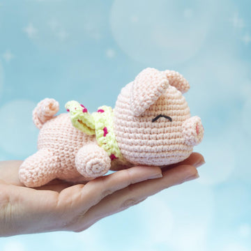 Sleepy piglet