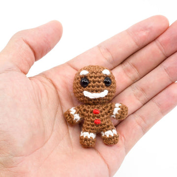 Mini Noso Gingerbread Man Crochet Pattern