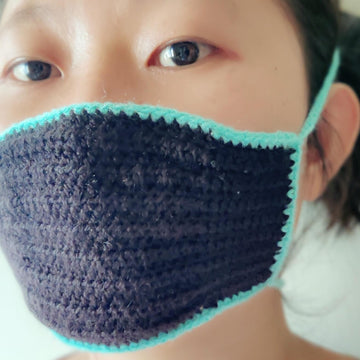 Crochet Mask with Filter