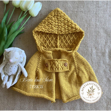 Pineapple Hooded Cape