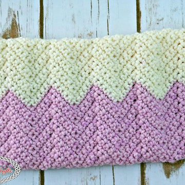 Chevron Clutch Purse