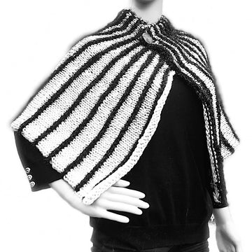 Striped cape