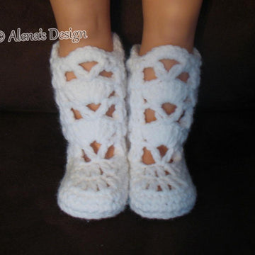 Elegant Boots for 18” Doll