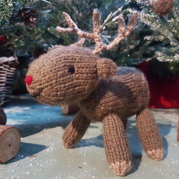 Knitted Reindeer