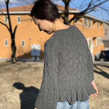 Cable A sweater