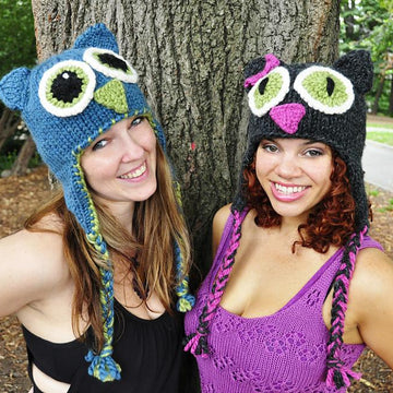 Owl Be There Family of Animal Hats
