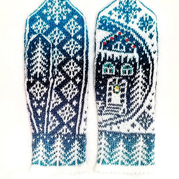 Snow Globe Mittens