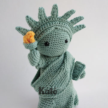Crochet amigurumi pattern Lady Liberty