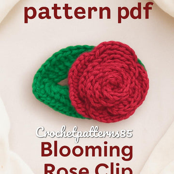 Blooming Rose Hair ClipEnglish-US
