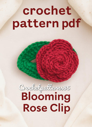 Blooming Rose Hair ClipEnglish-US