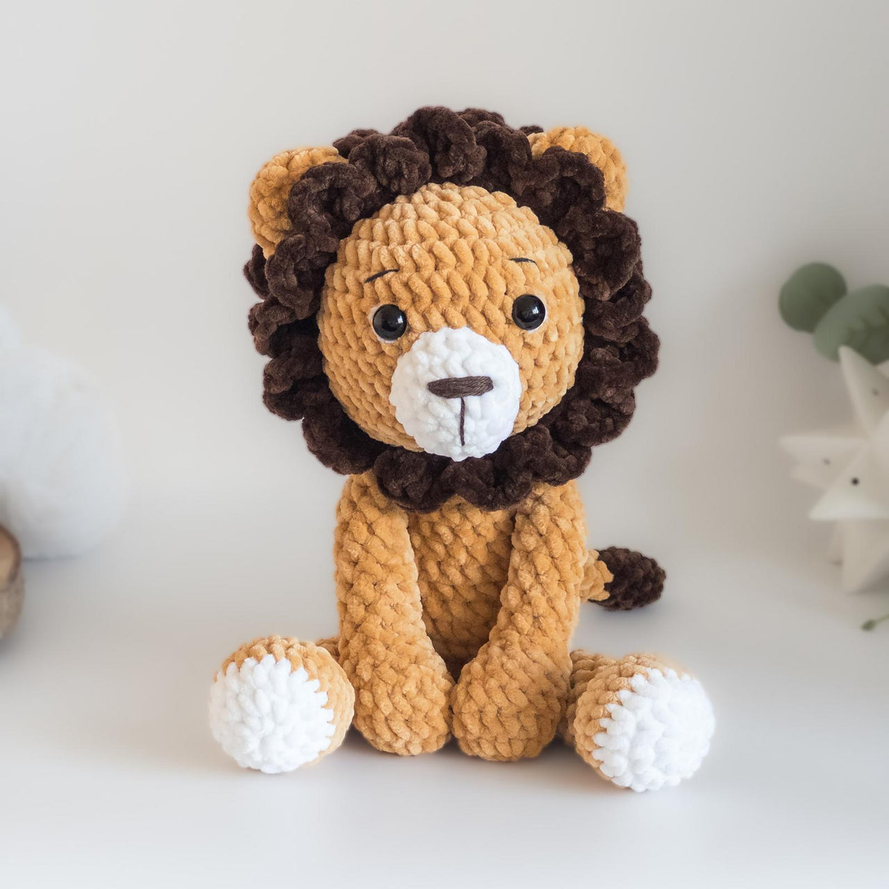 Cute Crochet Lion