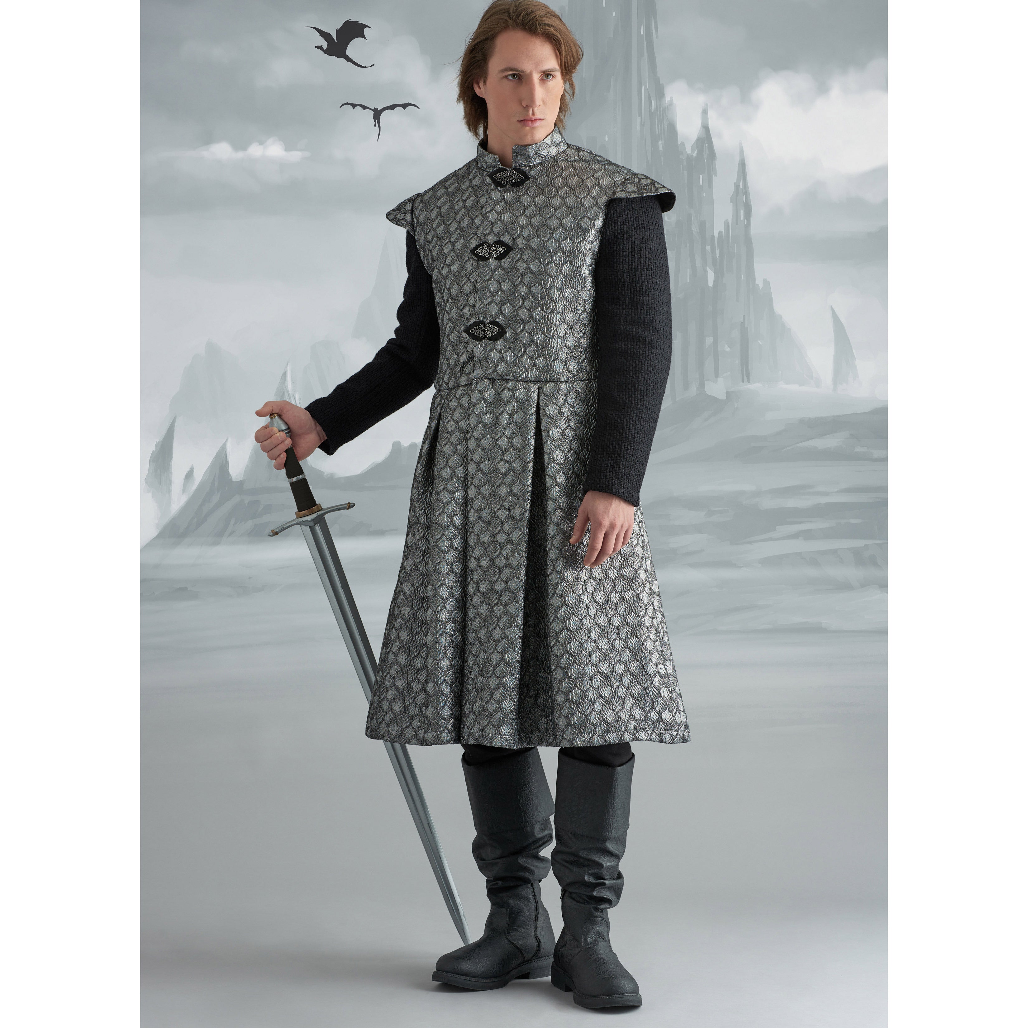 Simplicity Men's Coat, Jacket and Vest S9593 - Sewing Pattern