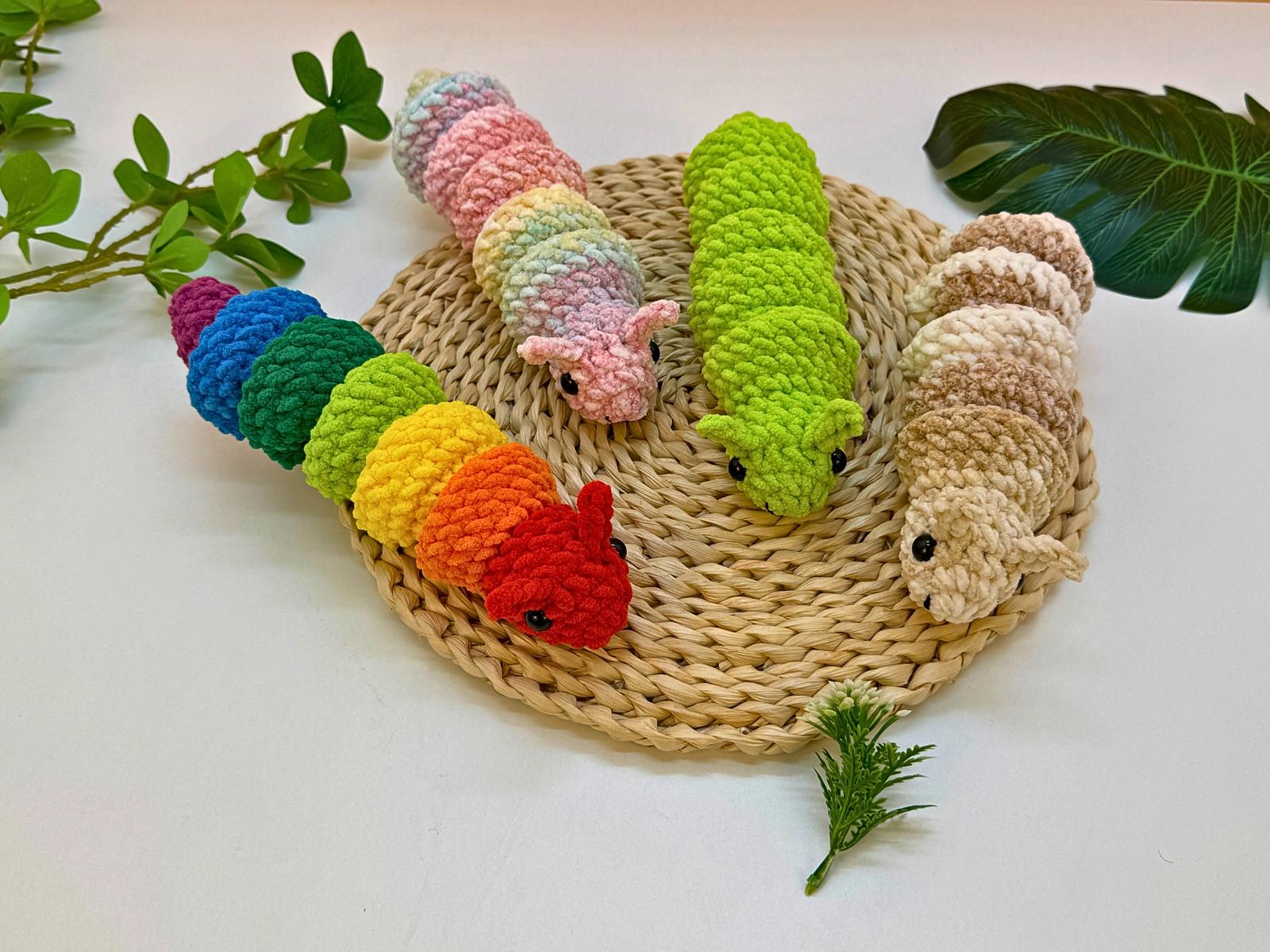 Caterpillar Crochet No Sew