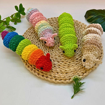 Caterpillar Crochet No Sew