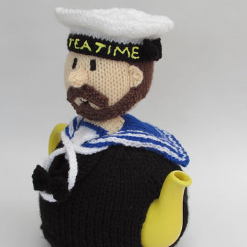 Royal Navy sailor tea cosy
