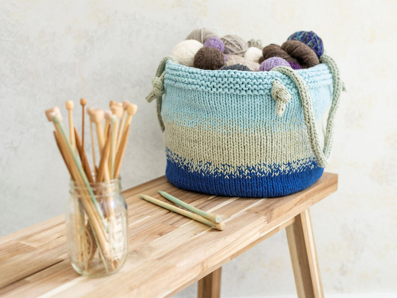 Pretty Utility Bucket Bag