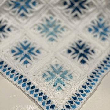 Cathedral Windows Blanket