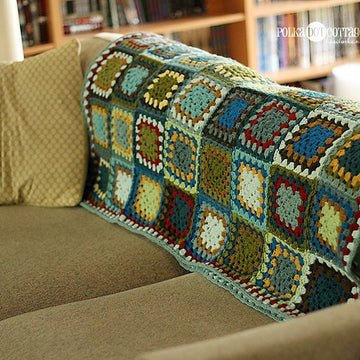 Flufy's Granny Square Blanket