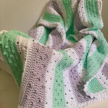 The Pretty Picot Baby Blanket
