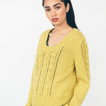Homespun sweater