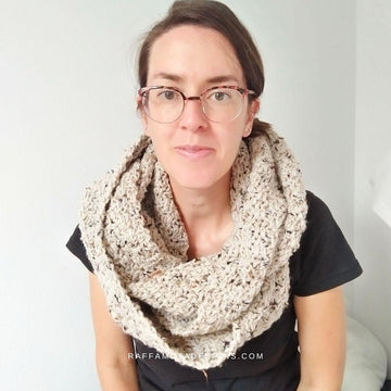 Log Cabin Chunky Scarf