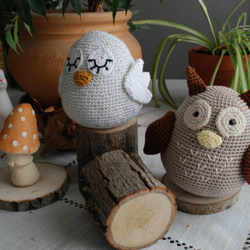 Free crochet owl pattern