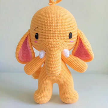 Elephant Doll Amigurumi Crochet Pattern