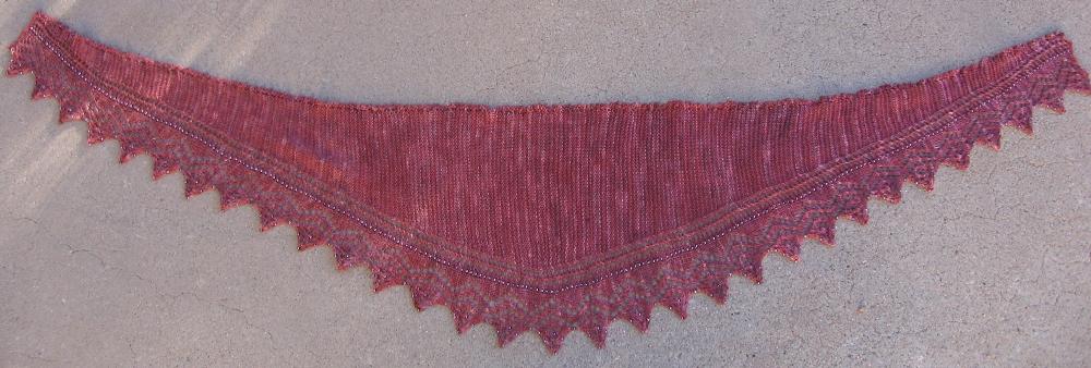 Lady Bathory Shawl
