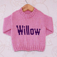 Intarsia - Willow Moniker Chart - Childrens Sweater
